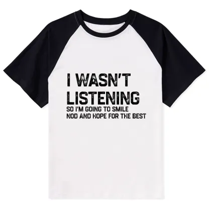 Tokyo-Tiger Indifferent To Everything Raglan T-shirt