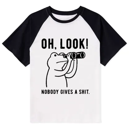 Tokyo-Tiger Frog of Indifference Raglan T-shirt