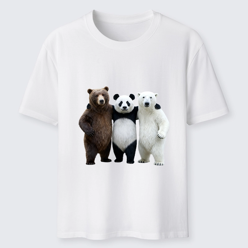 Tokyo-Tiger Three Bears Stand Together Classic T-Shirt