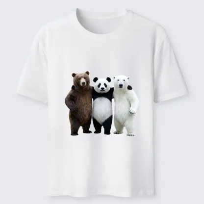 Tokyo-Tiger Three Bears Stand Together Classic T-Shirt