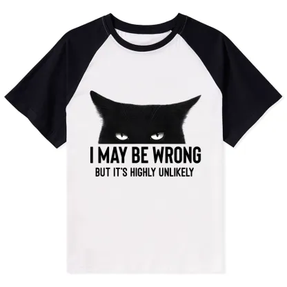 Tokyo-Tiger Cat Can Do No Wrong Raglan T-shirt