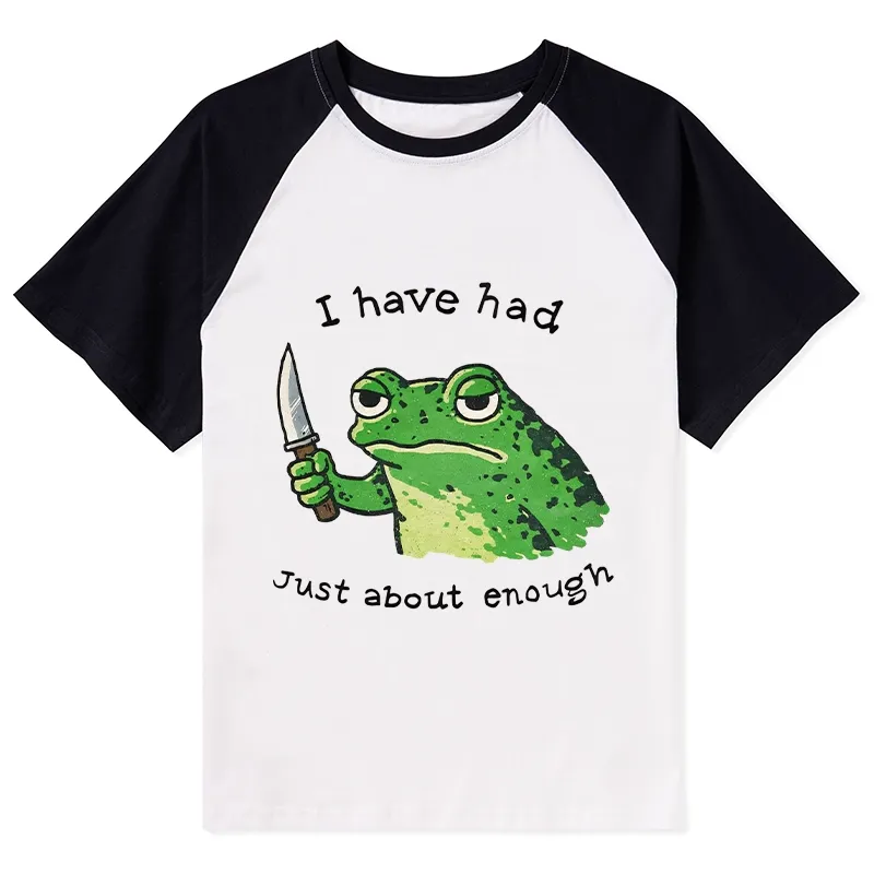 Tokyo-Tiger Impatient Frog Raglan T-shirt Sale