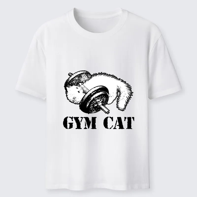 Tokyo-Tiger Cat Pumping Iron At The Gym Classic T-Shirt