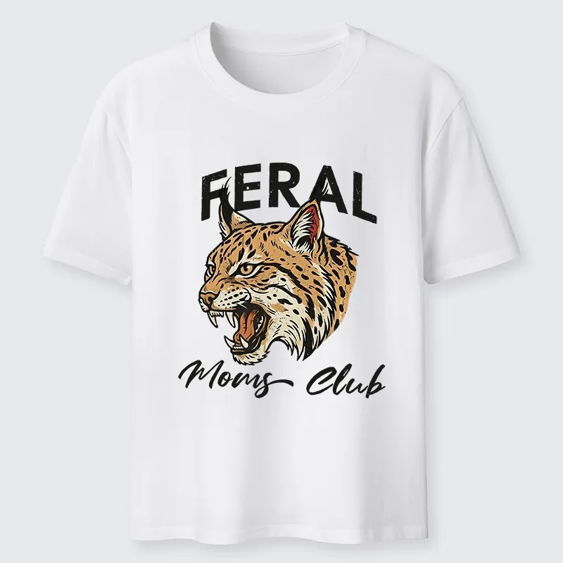 Tokyo-Tiger Lynx Roaring For Mom Power Classic T-Shirt