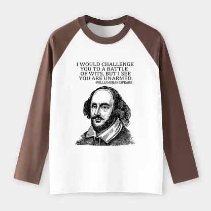 Tokyo-Tiger Your Intelligence Is Inferior To Mine Raglan Long Sleeve T-shirt