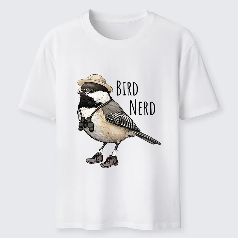 Tokyo-Tiger Bird Nerd Chickadee Explorer Classic T-Shirt