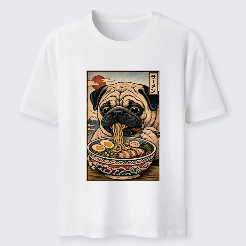 Tokyo-Tiger Ramen Time For The Pug Classic T-Shirt