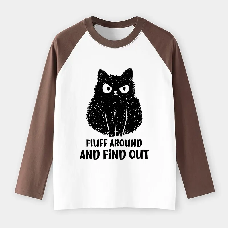 Tokyo-Tiger Consequences Of Fooling Around Raglan Long Sleeve T-shirt