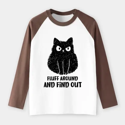 Tokyo-Tiger Consequences Of Fooling Around Raglan Long Sleeve T-shirt