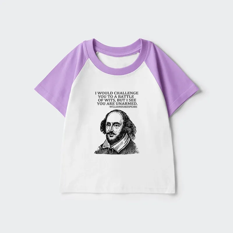 Tokyo-Tiger Your Intelligence Is Inferior To Mine Kids Raglan T-shirt