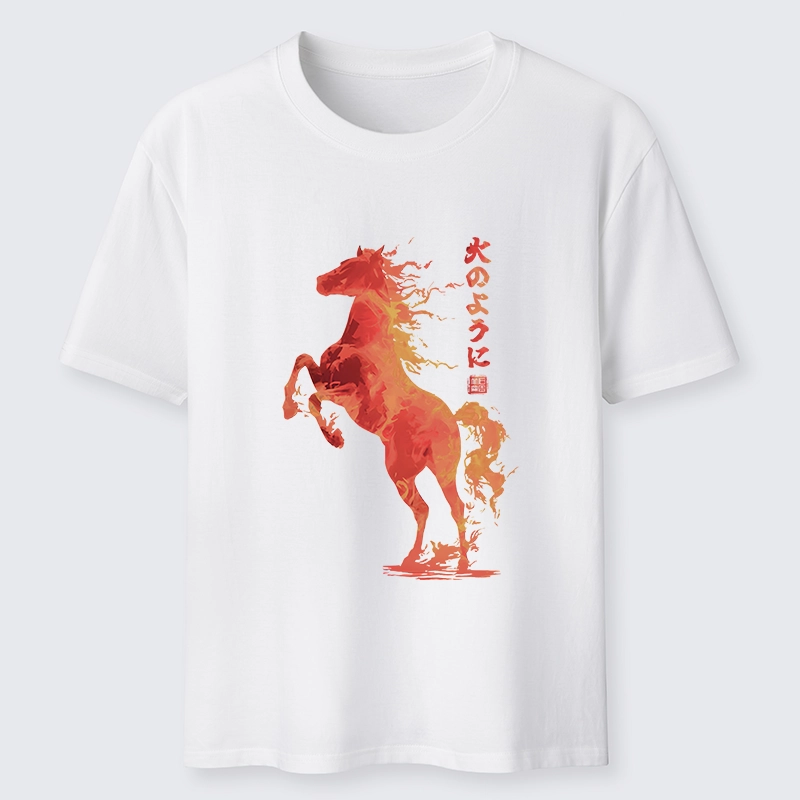 Tokyo-Tiger Fire Horse Japanese Art Classic T-Shirt