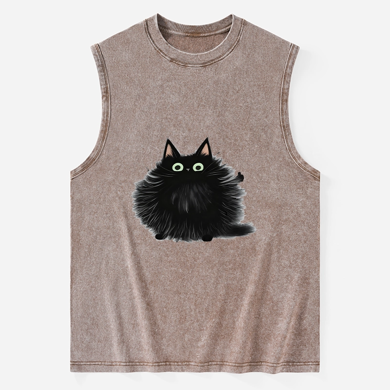 Tokyo-Tiger Cat's Approval Washed Tank