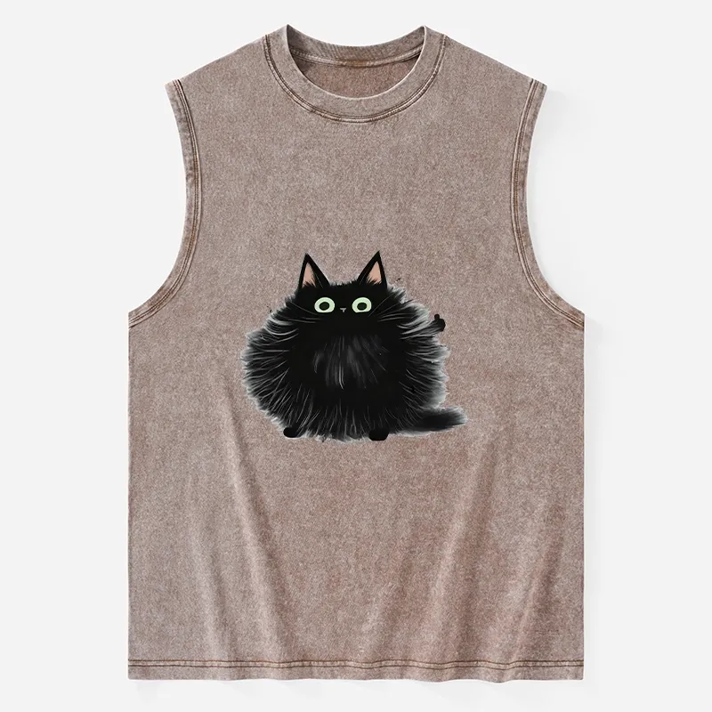 Tokyo-Tiger Cat's Approval Washed Tank