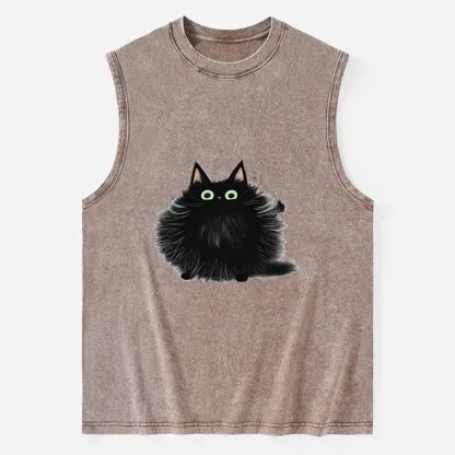 Tokyo-Tiger Cat's Approval Washed Tank