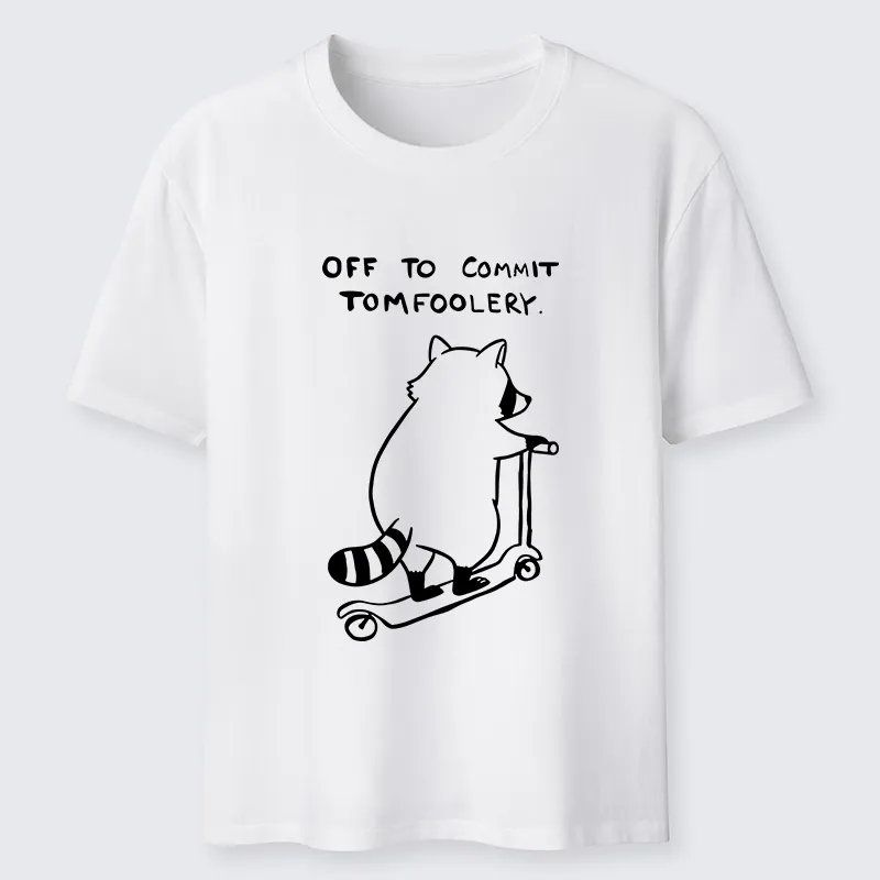 Tokyo-Tiger Scooter Raccoon Funny Meme Classic T-Shirt Sale