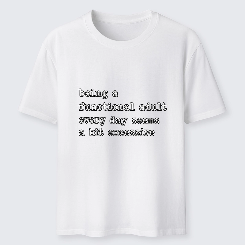 Tokyo-Tiger Adulting Is Too Much Meme Classic T-Shirt