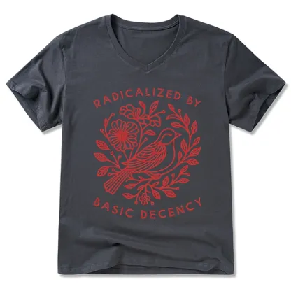 Tokyo-Tiger Pigeon That Was Moved V-Neck Classic T-Shirt