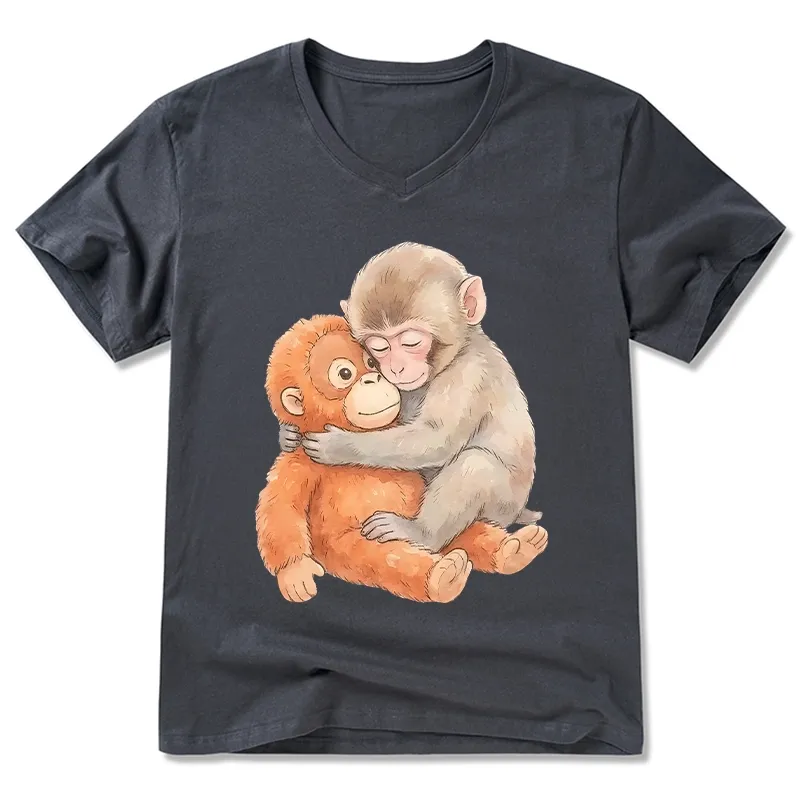 Tokyo-Tiger Poor Punch V-Neck Classic T-Shirt