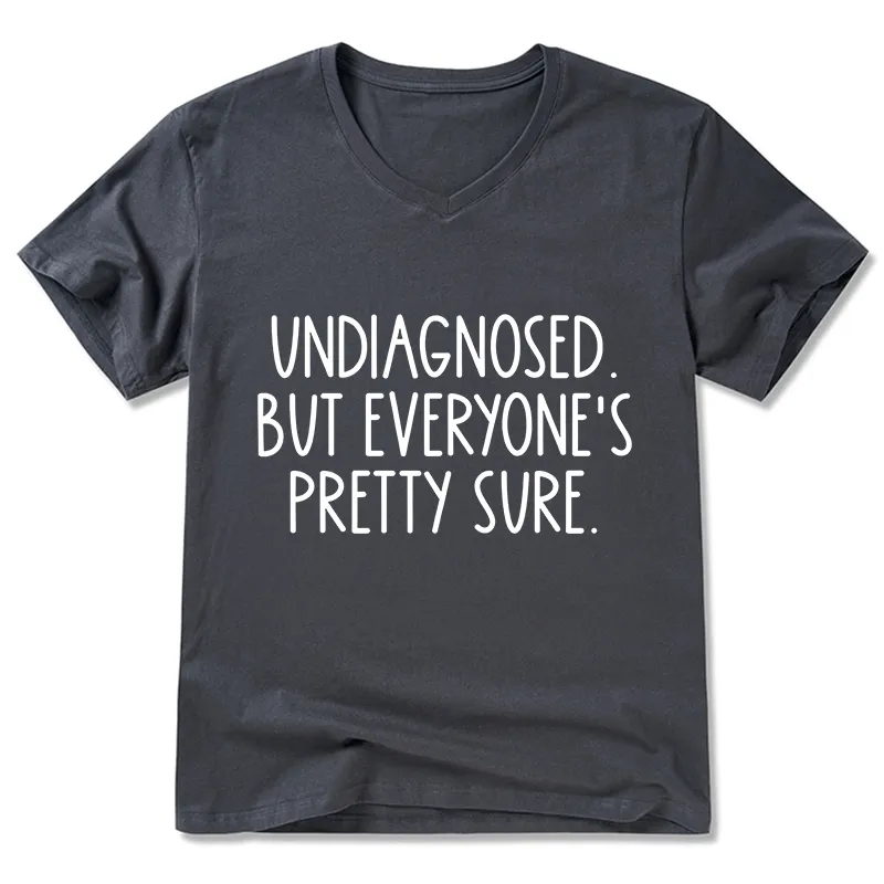 Tokyo-Tiger Self-diagnosed Illness Funny V-Neck Classic T-Shirt