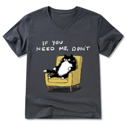 Tokyo-Tiger Unavailable Cat V-Neck Classic T-Shirt