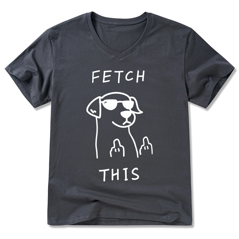 Tokyo-Tiger Rebellious Dog V-Neck Classic T-Shirt