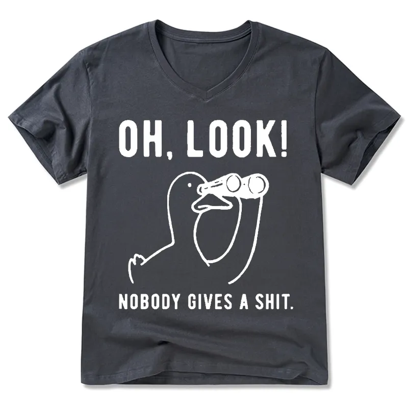 Tokyo-Tiger No One Cares About The Duck V-Neck Classic T-Shirt