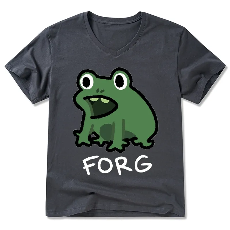 Tokyo-Tiger Funny Forg Japan V-Neck Classic T-Shirt