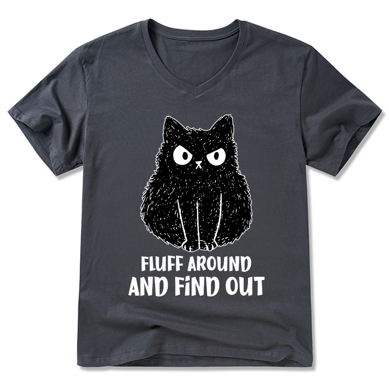 Tokyo-Tiger Consequences Of Fooling Around V-Neck Classic T-Shirt