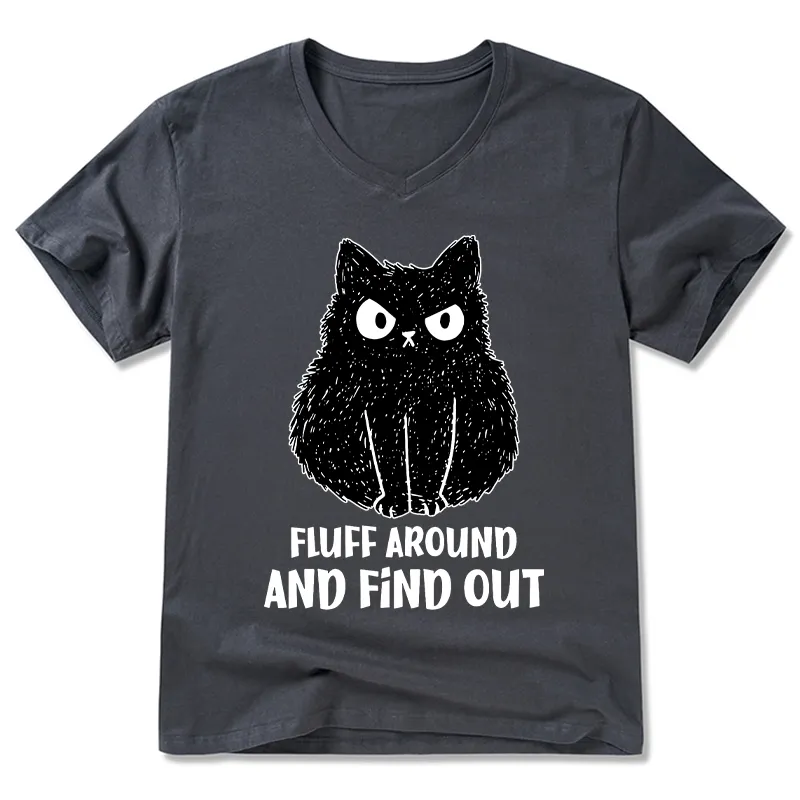 Tokyo-Tiger Consequences Of Fooling Around V-Neck Classic T-Shirt