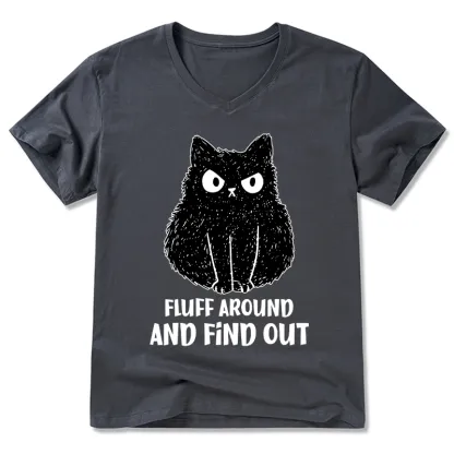 Tokyo-Tiger Consequences Of Fooling Around V-Neck Classic T-Shirt