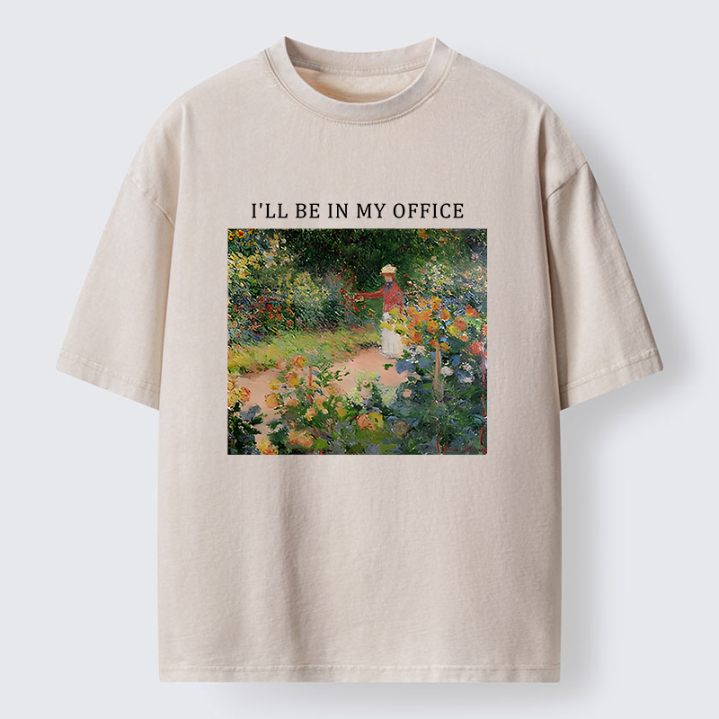 Tokyo-Tiger Planting enthusiasts Washed T-Shirt