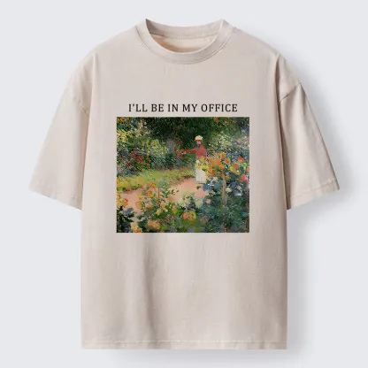 Tokyo-Tiger Planting enthusiasts Washed T-Shirt