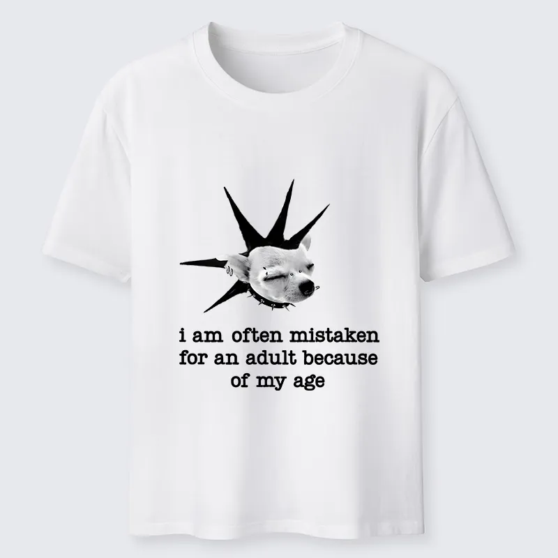 Tokyo-Tiger My Mental Age Is Very Young Classic T-Shirt Sale