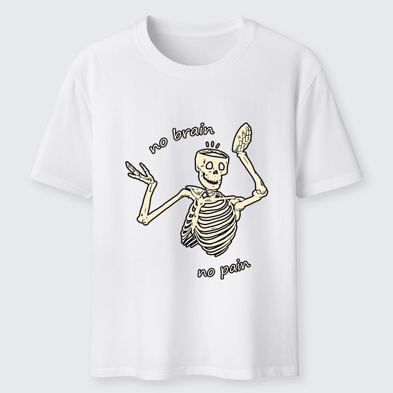 Tokyo-Tiger Skeletons Feel No Pain Classic T-Shirt