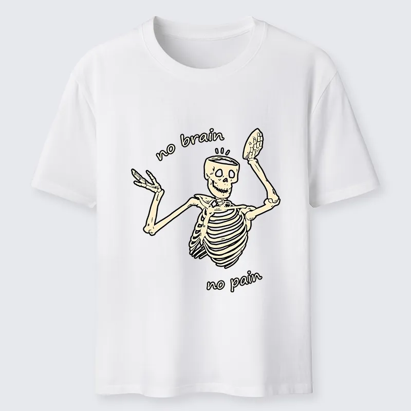 Tokyo-Tiger Skeletons Feel No Pain Classic T-Shirt Sale
