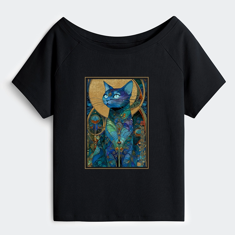 Tokyo-Tiger The Cat’s Plan To Rule Them All Off Shoulder T-Shirt