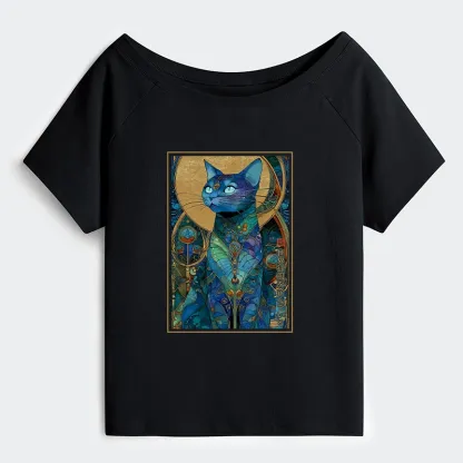Tokyo-Tiger The Cat’s Plan To Rule Them All Off Shoulder T-Shirt
