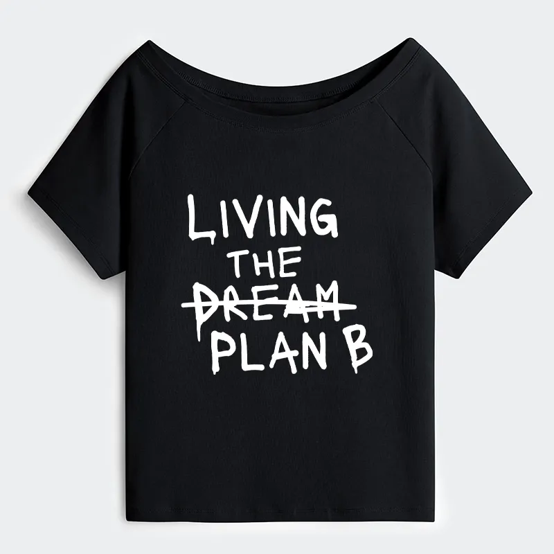 Tokyo-Tiger Implement Plan B Off Shoulder T-Shirt