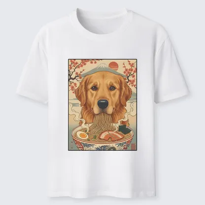 Tokyo-Tiger Japanese Style Dog Ramen Meme Classic T-Shirt
