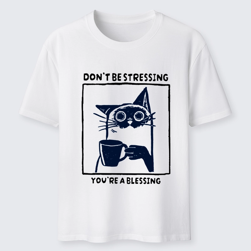 Tokyo-Tiger Coffee Cat Blessing Meme Classic T-Shirt