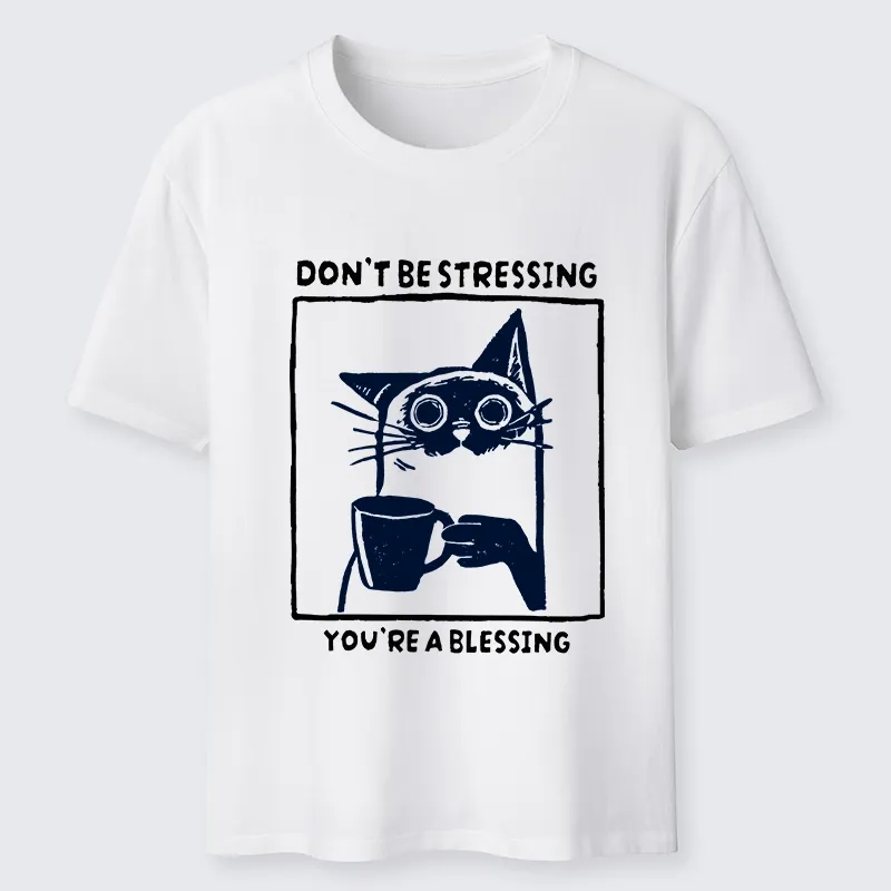 Tokyo-Tiger Coffee Cat Blessing Meme Classic T-Shirt