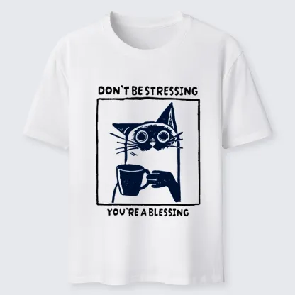 Tokyo-Tiger Coffee Cat Blessing Meme Classic T-Shirt