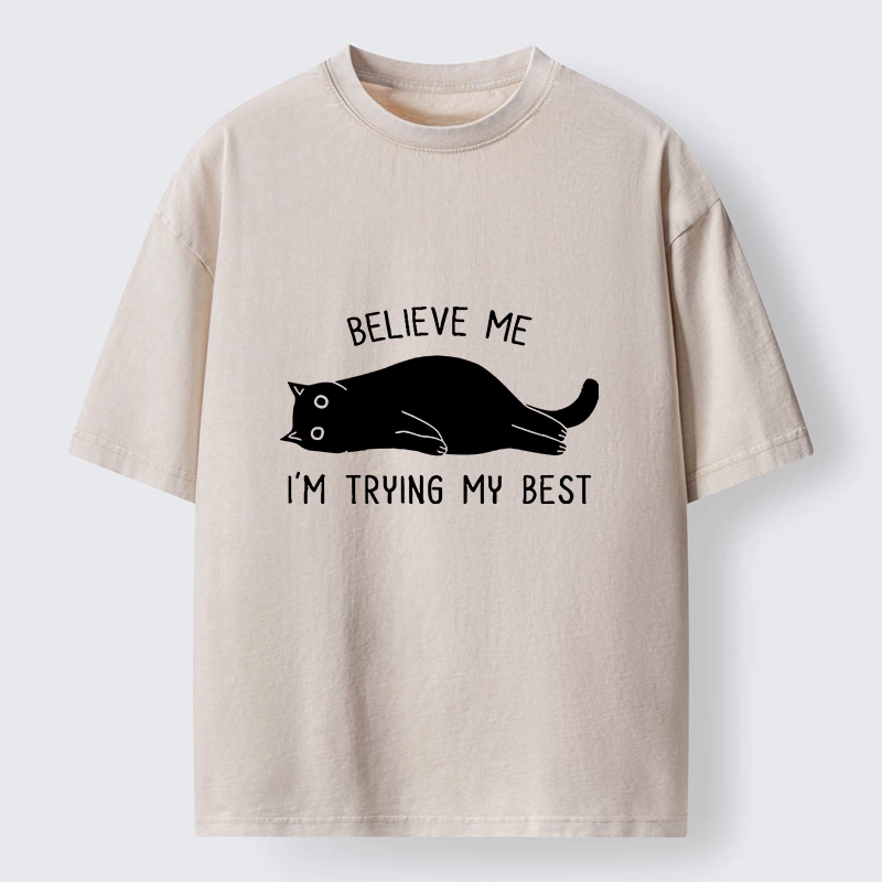 Tokyo-Tiger When Life Is Hard Nap First Washed T-Shirt