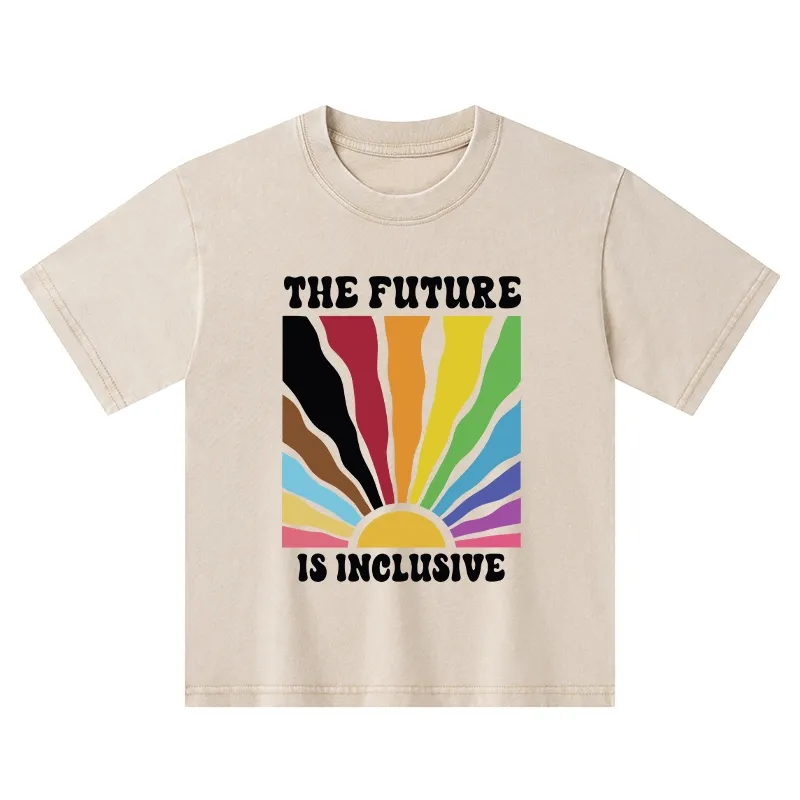 Tokyo-Tiger Pride Future Is Inclusive Kids Washed T-Shirt Sale