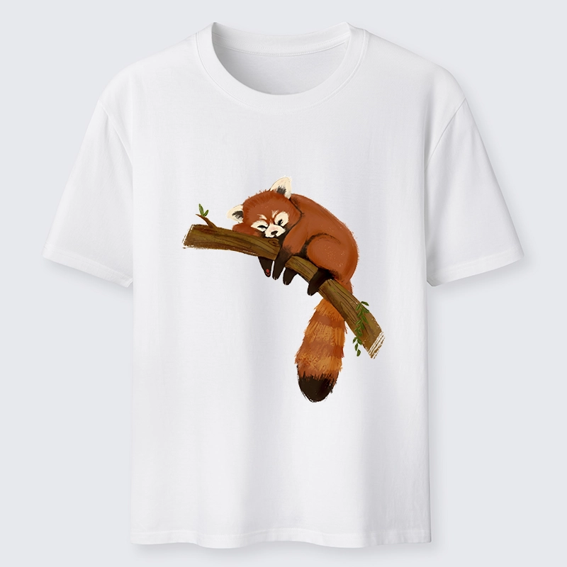 Tokyo-Tiger Cute Red Panda Sleepy Time Classic T-Shirt