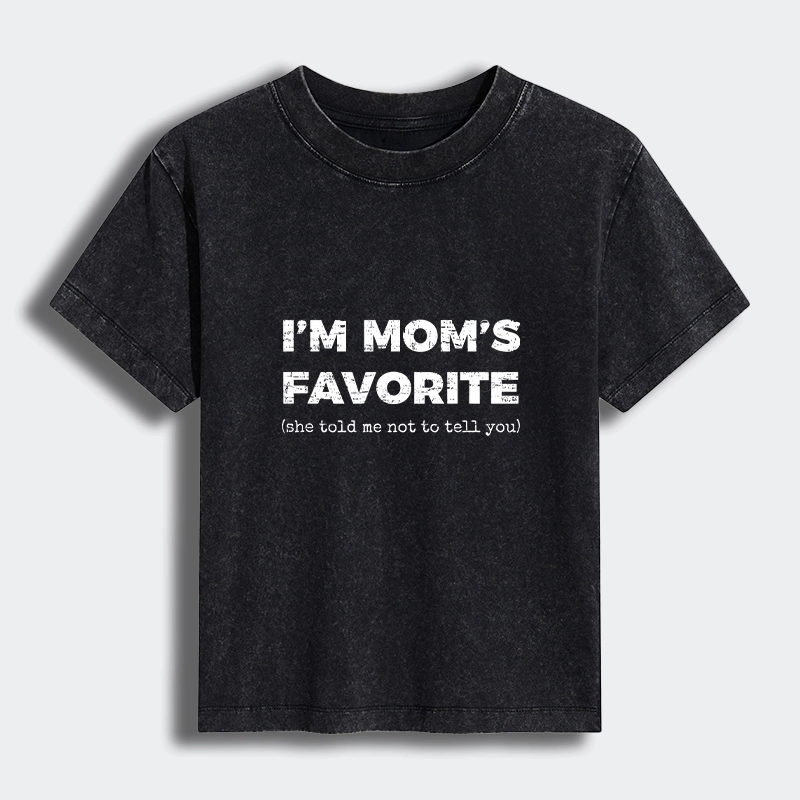 Tokyo-Tiger Mother's Day Jokes Women's Washed T-shirt