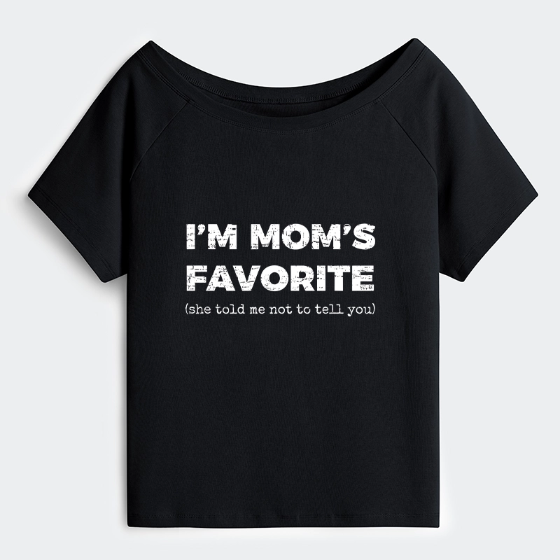 Tokyo-Tiger Mother's Day Jokes Off Shoulder T-Shirt