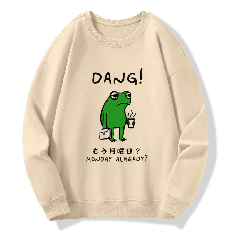 Tokyo-Tiger Is It Already Monday Sweatshirt