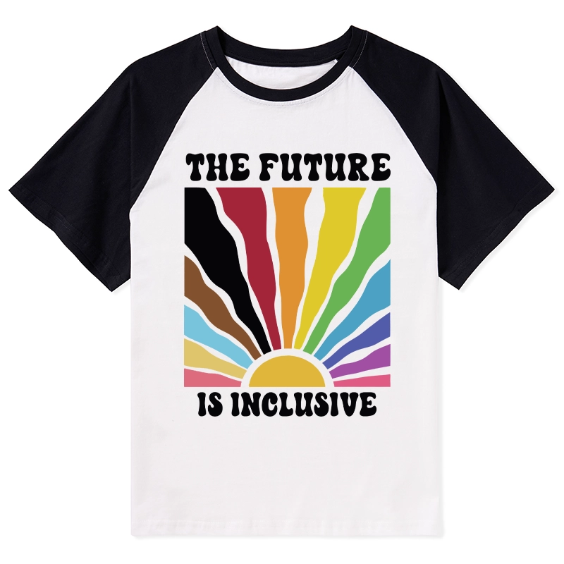 Tokyo-Tiger Pride Future Is Inclusive Raglan T-shirt