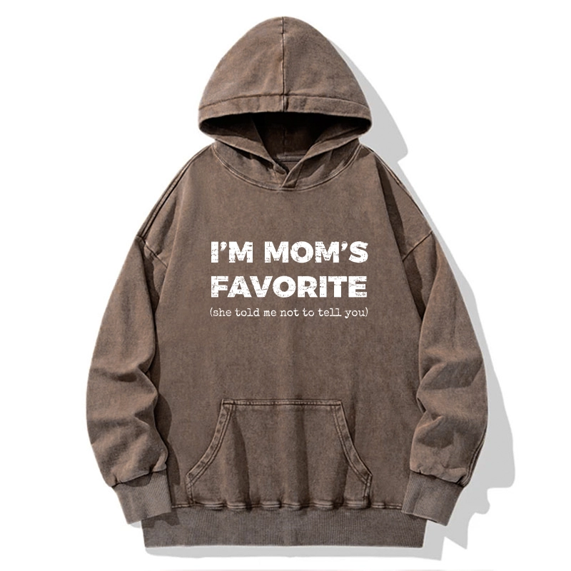 Tokyo-Tiger Mother's Day Jokes Washed Hoodie